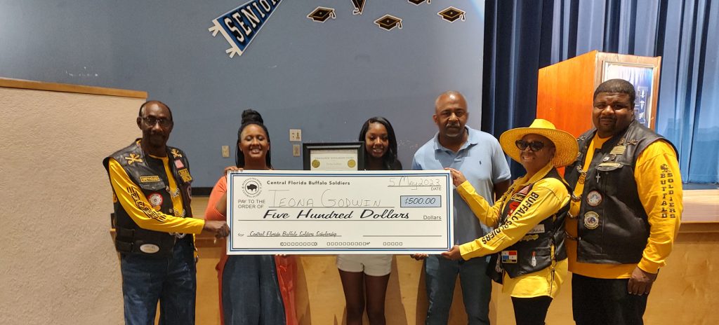 2023 Scholarship winner Teona Godwin